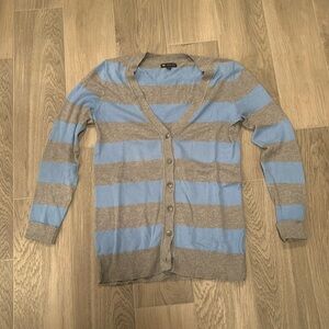 Gap Women’s Striped Button Up Sweater Size M
